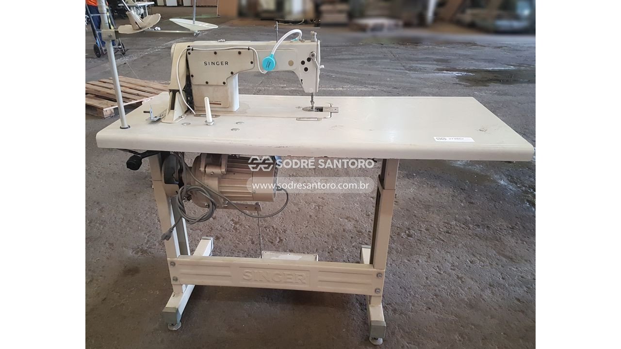 Foto 2: máquina costura reta industrial singer 2491 d200a