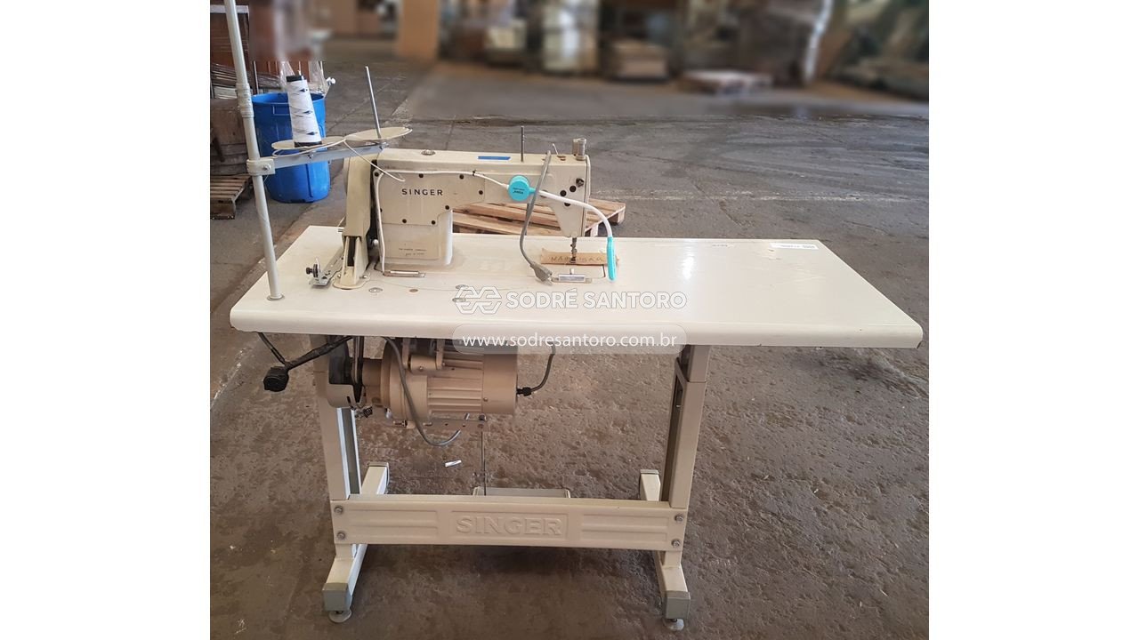 Foto 2: máquina costura reta industrial singer 2491 d200a