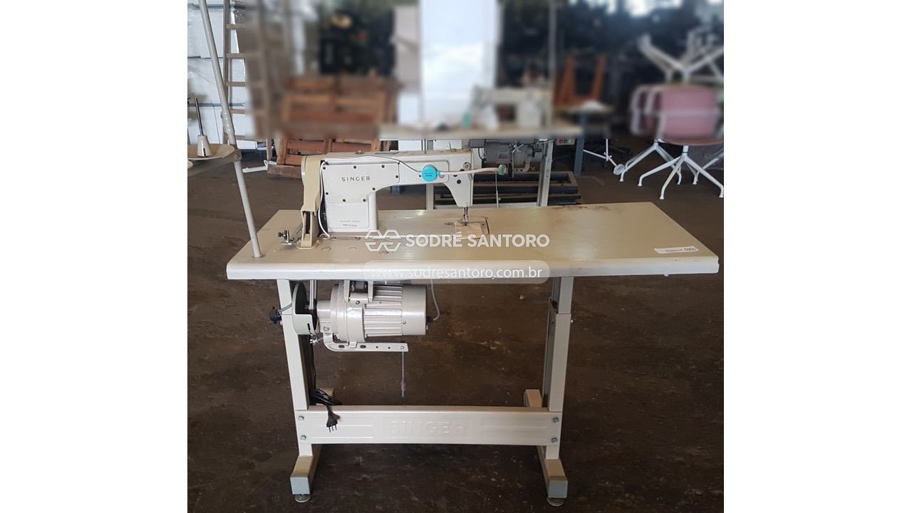 Foto 2: máquina costura reta industrial singer 2491 d200a