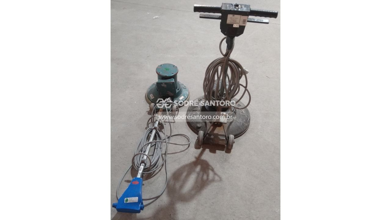 Foto 2: 2 enceradeiras industriais cleaner / deep clean