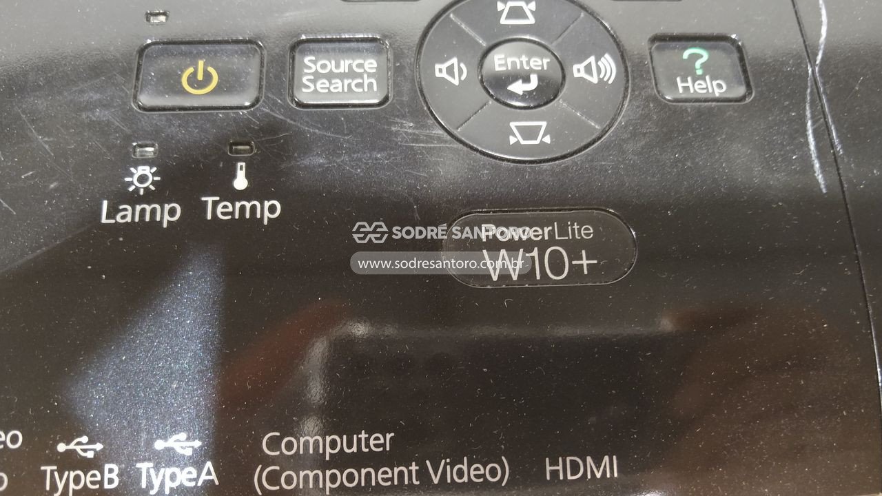 Foto 4: projetor epson powerlite w10+ h367a