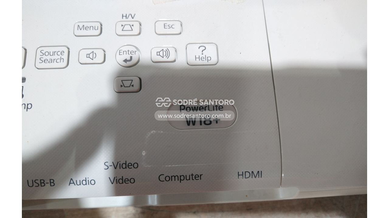 Foto 4: projetor epson powerlite w18+ h550a