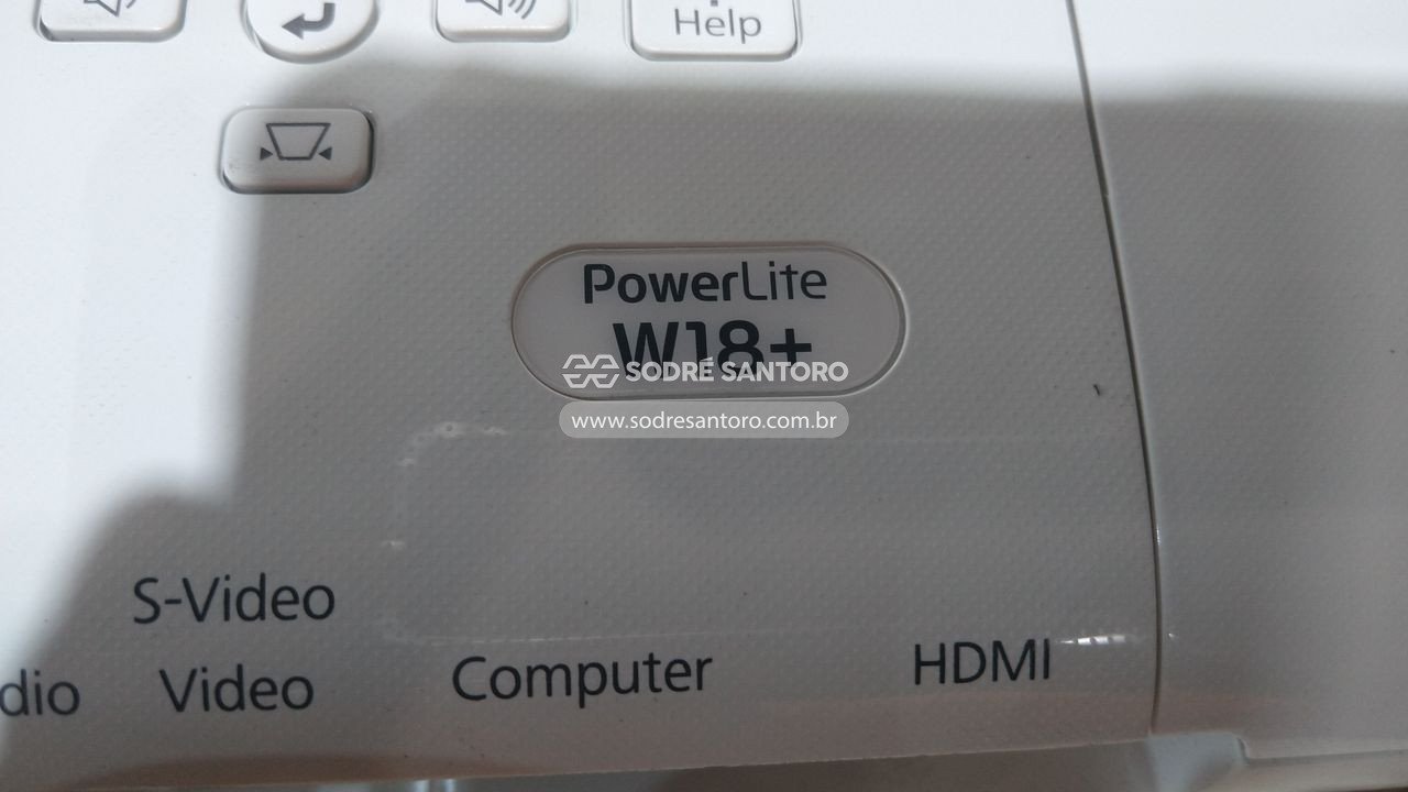 Foto 4: projetor epson powerlite w18+ h550a