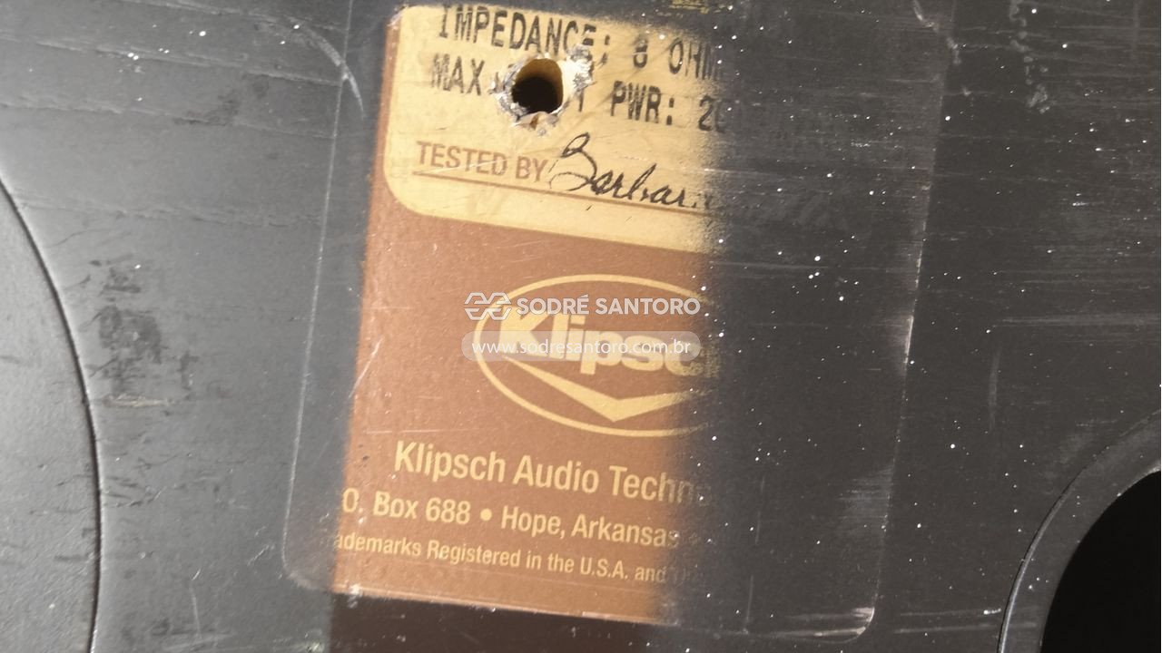 Foto 5: 3 caixas de som klipsch