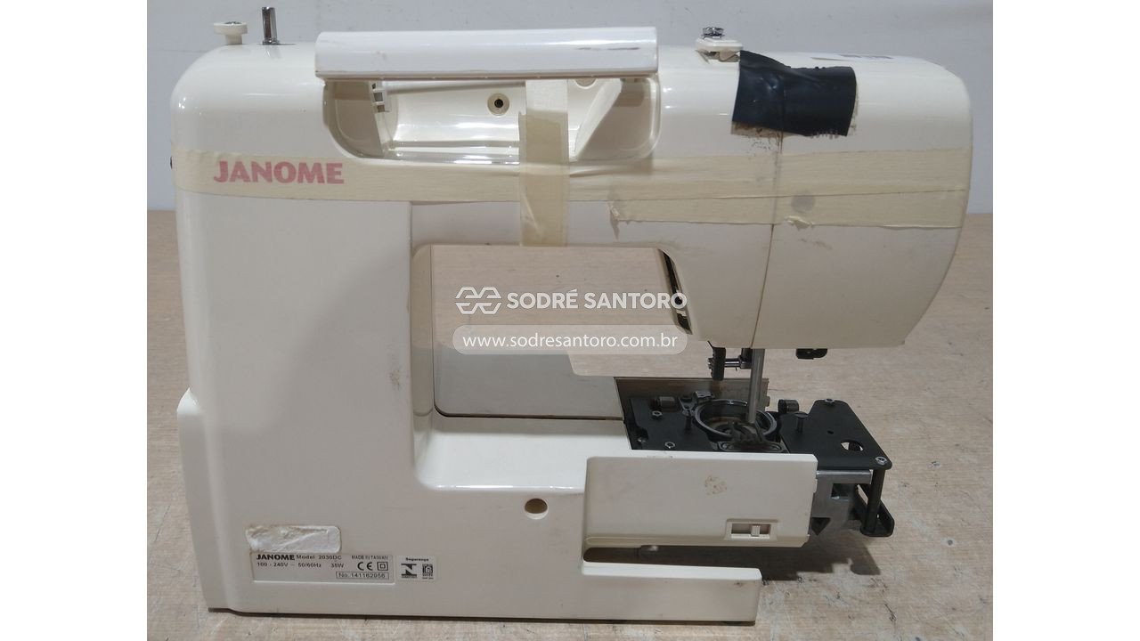 Foto 2: máquina de costura janome 2030dc