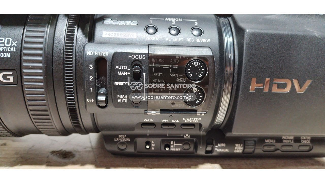 Foto 8 de 11: filmadora sony hvr-z5n