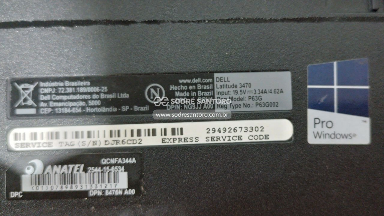 Foto 4: sucata de 2 notebooks 14" dell latitude 3470
