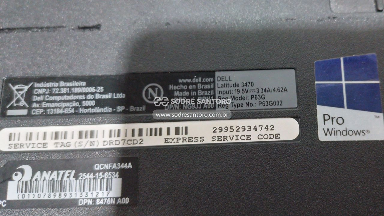 Foto 4: sucata de 2 notebooks 14" dell latitude 3470