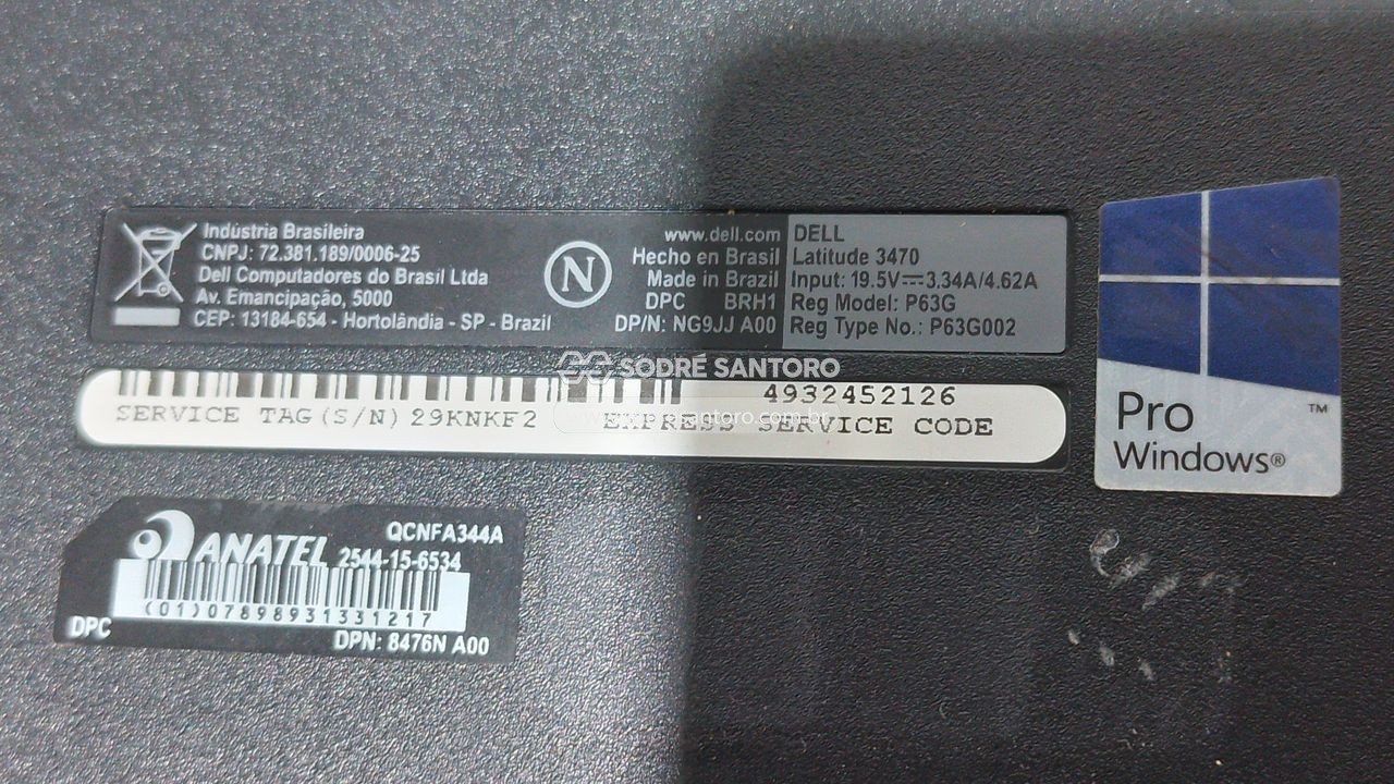 Foto 4: sucata de 2 notebooks 14" dell latitude 3470