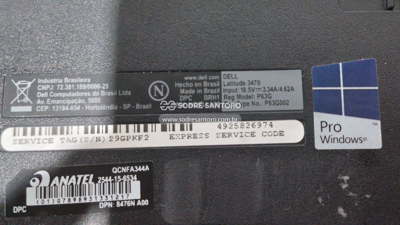 Foto 4: sucata de 2 notebooks 14" dell latitude 3470
