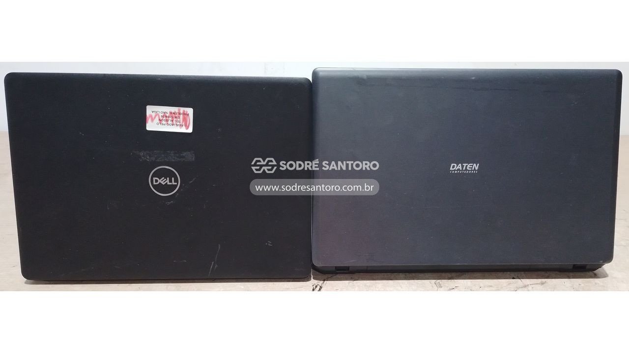 Foto 2: sucata de 2 notebooks 14/15" - dell / daten