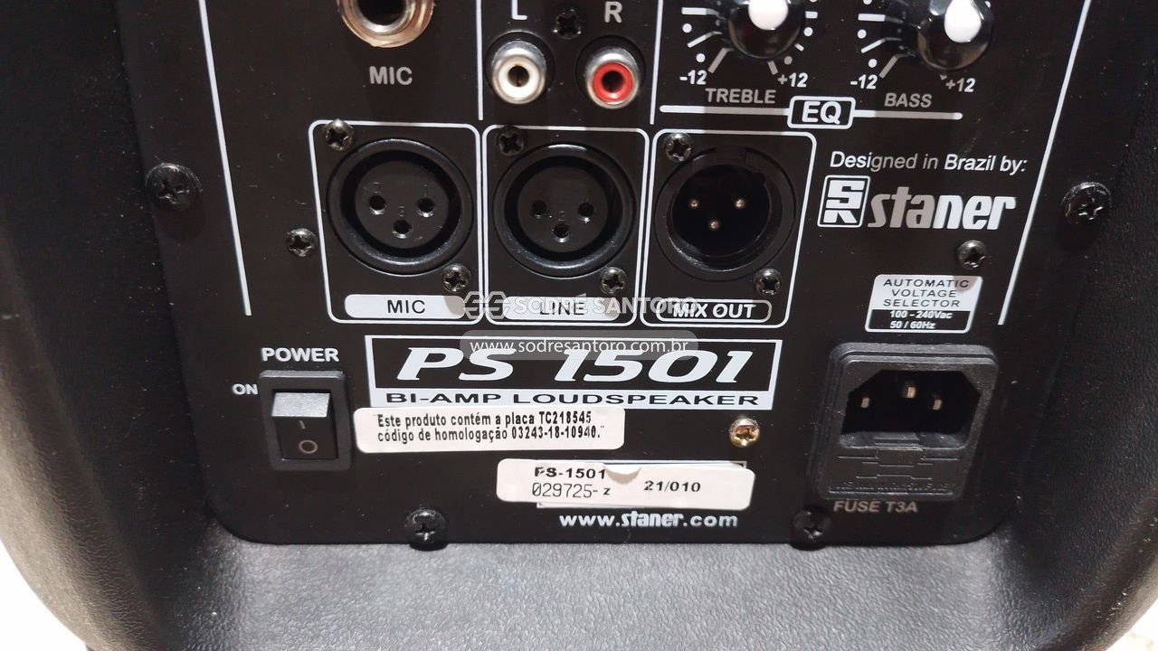 Foto 3: caixa de som staner ps 1501