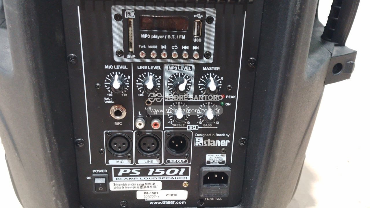 Foto 3: caixa de som staner ps 1501