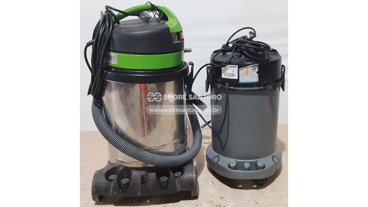 Foto 2: 1 aspirador pó/liquido karcher e 1 extratora ipc