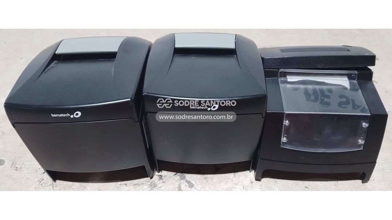 Foto 2: 3 impressoras fiscais bematech mp-2100/4200th