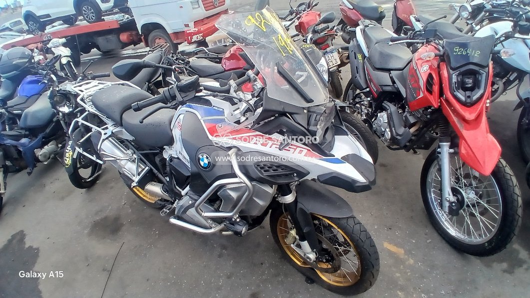Veículo BMW R BMW R 1250 GS A 2023/2024 Danificado Motor Pequena Monta 2024 em leilão