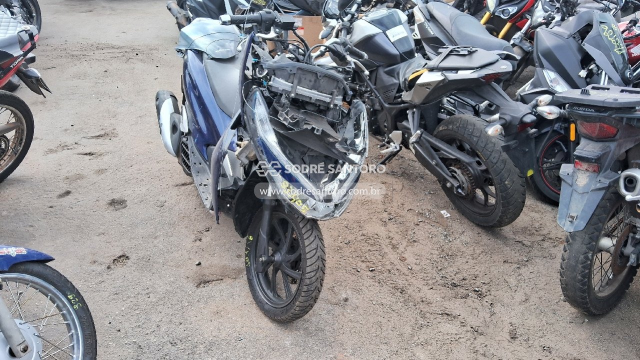 Honda PCX 150 2020 Azul Pequena Monta