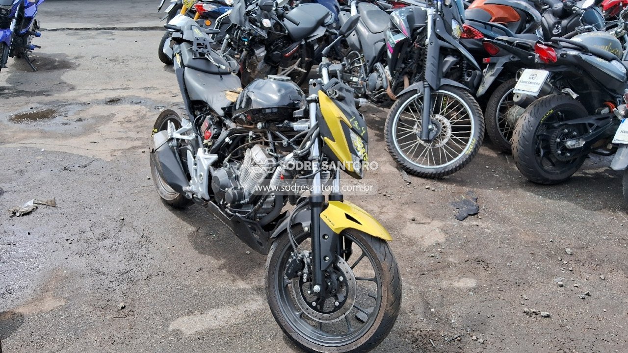 Veículo HONDA CB Honda CB 300F Twister ABS 2023 Média Monta Colisão 2023 em leilão