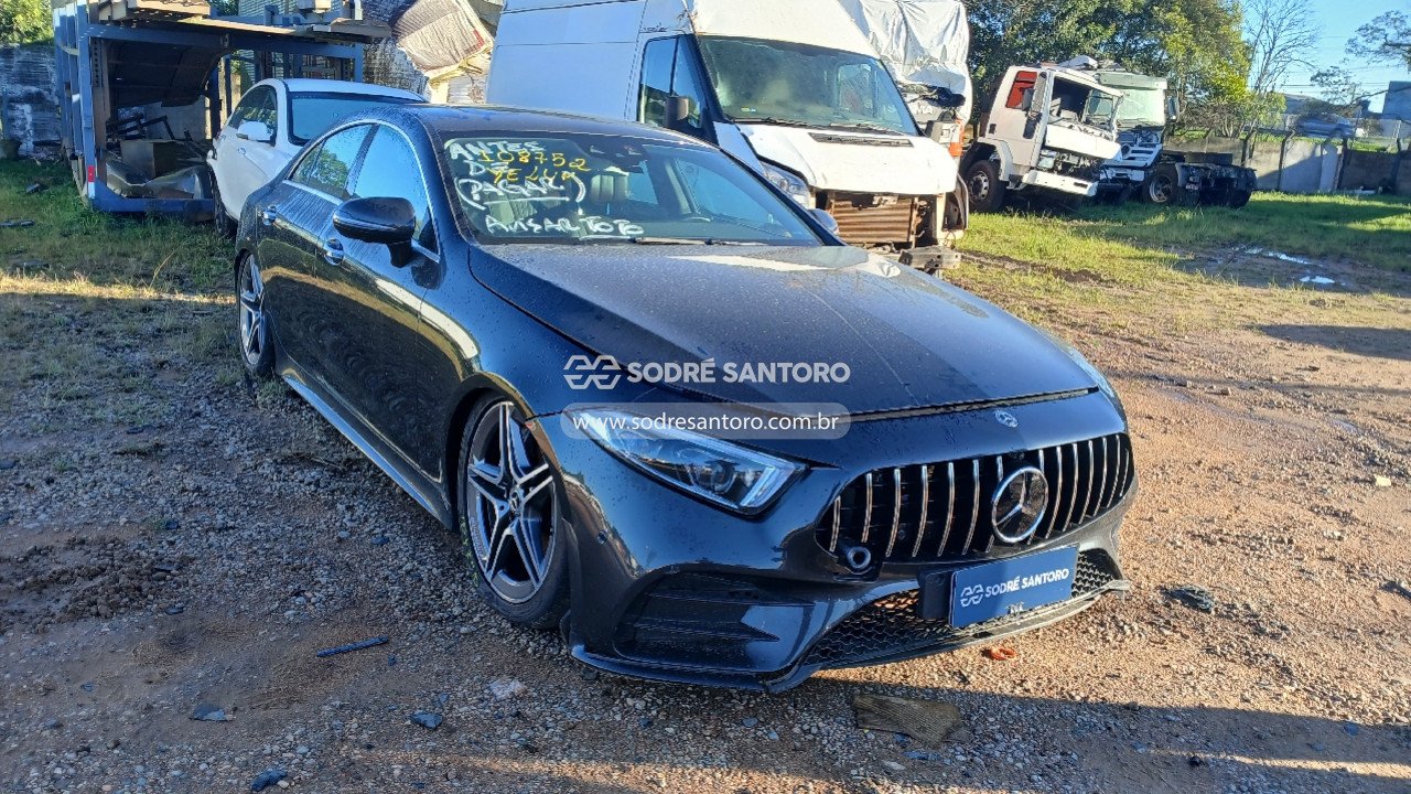 mb cls 450 4matic - 2019/2019 - pl_ final 0 código
interno (108752). bem encontra-se: r vanderlei moreno,
9850 - são josé dos pinhais/pr - valor de logistica 5% sobre o arremate será de responsabilidade e encargos
do comprador/arrematante que deverá...