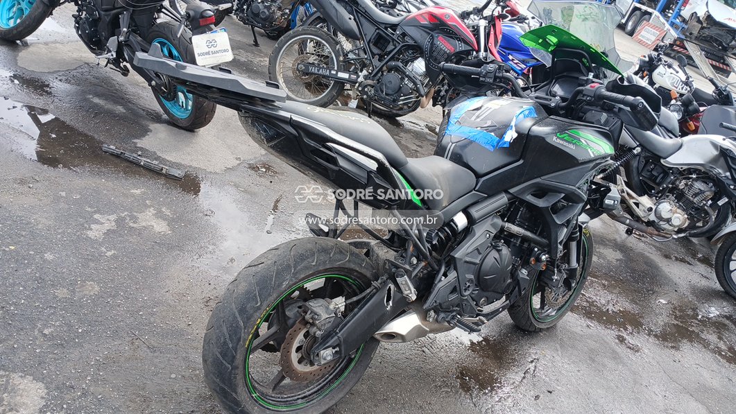 Leilão KAWASAKI VERSYS 650 TR 24/24 - Leilão de veiculos - Sodré