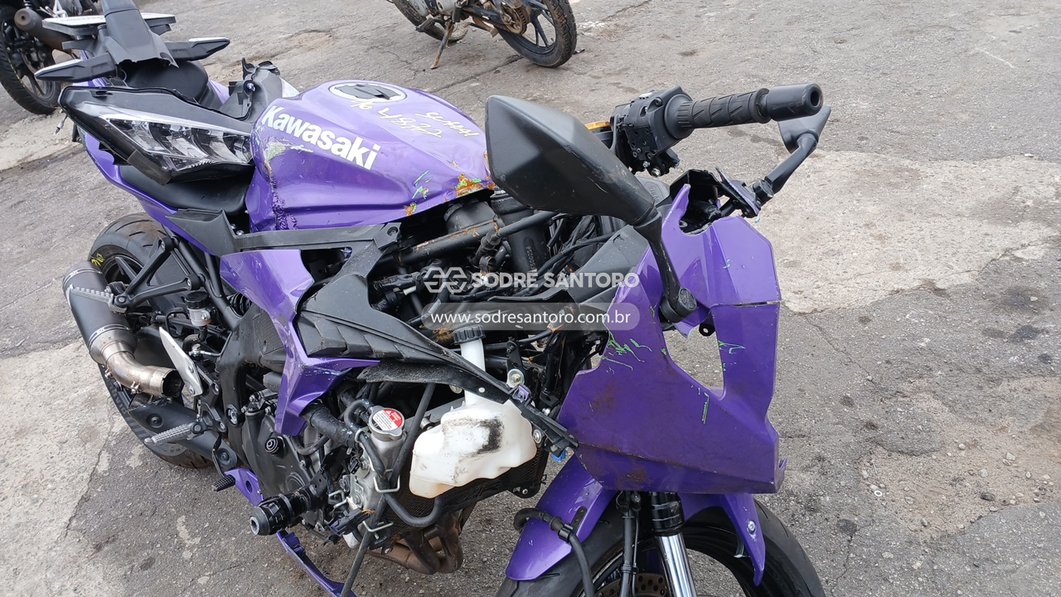Leilão KAWASAKI NINJA ZX-4R 24/24 - Leilão de veiculos - Sodré Santoro