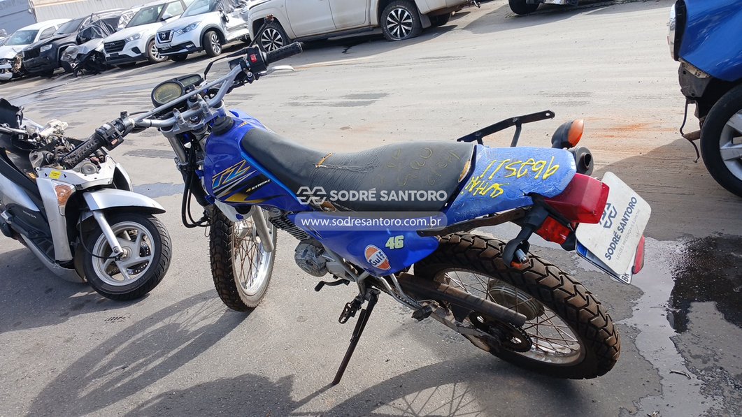 Leilão YAMAHA XTZ 125K 05/05 - Leilão de veiculos - Sodré Santoro