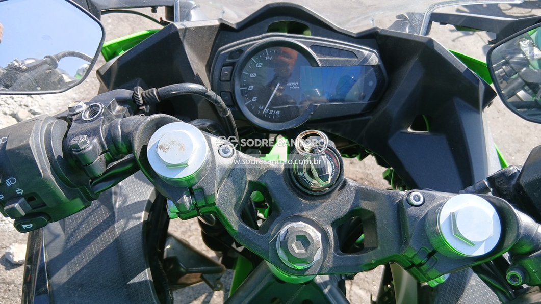 Leilão KAWASAKI NINJA 400 22/22 - Leilão de veiculos - Sodré Santoro