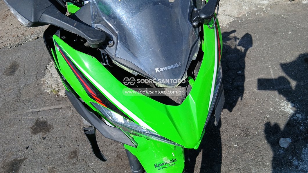 Leilão KAWASAKI NINJA 400 22/22 - Leilão de veiculos - Sodré Santoro