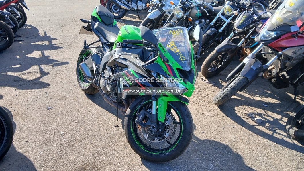 Leilão KAWASAKI NINJA ZX-6R 20/20 - Leilão de veiculos - Sodré Santoro