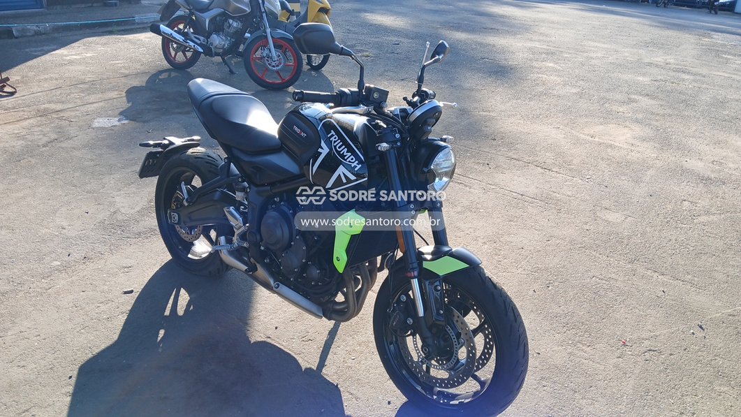 Leilão TRIUMPH TRIDENT 660 24/24 - Leilão de veiculos - Sodré Santoro