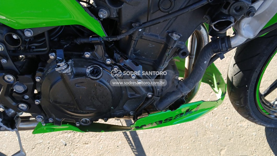 Leilão KAWASAKI NINJA 400 23/23 - Leilão de veiculos - Sodré Santoro