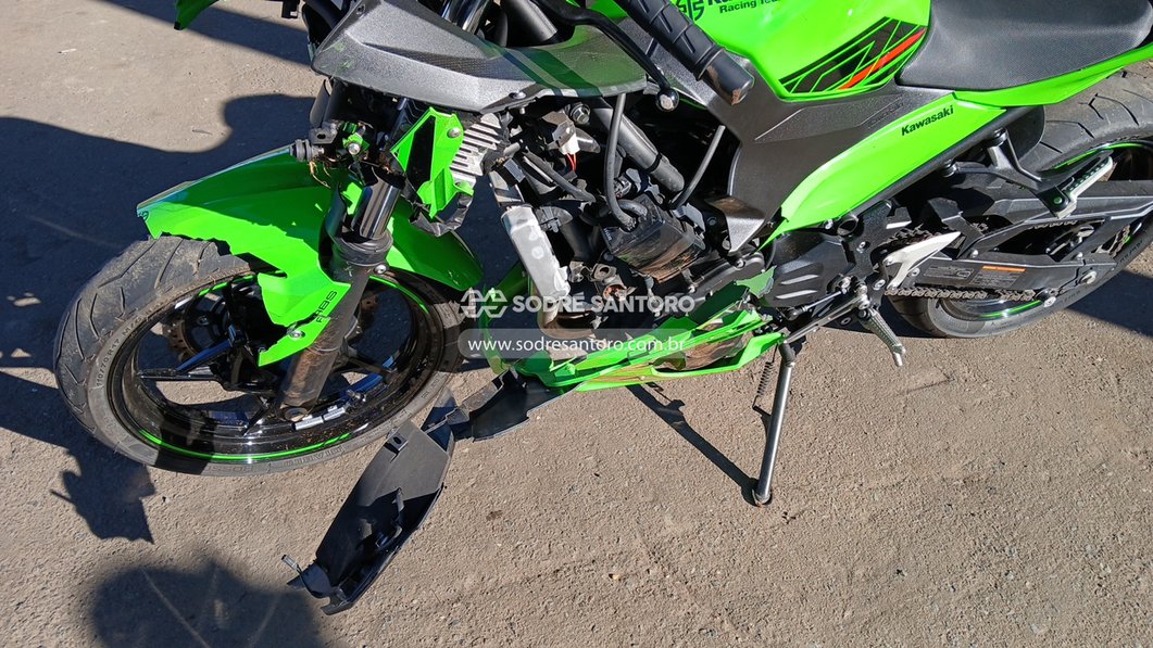 Leilão KAWASAKI NINJA 400 23/23 - Leilão de veiculos - Sodré Santoro