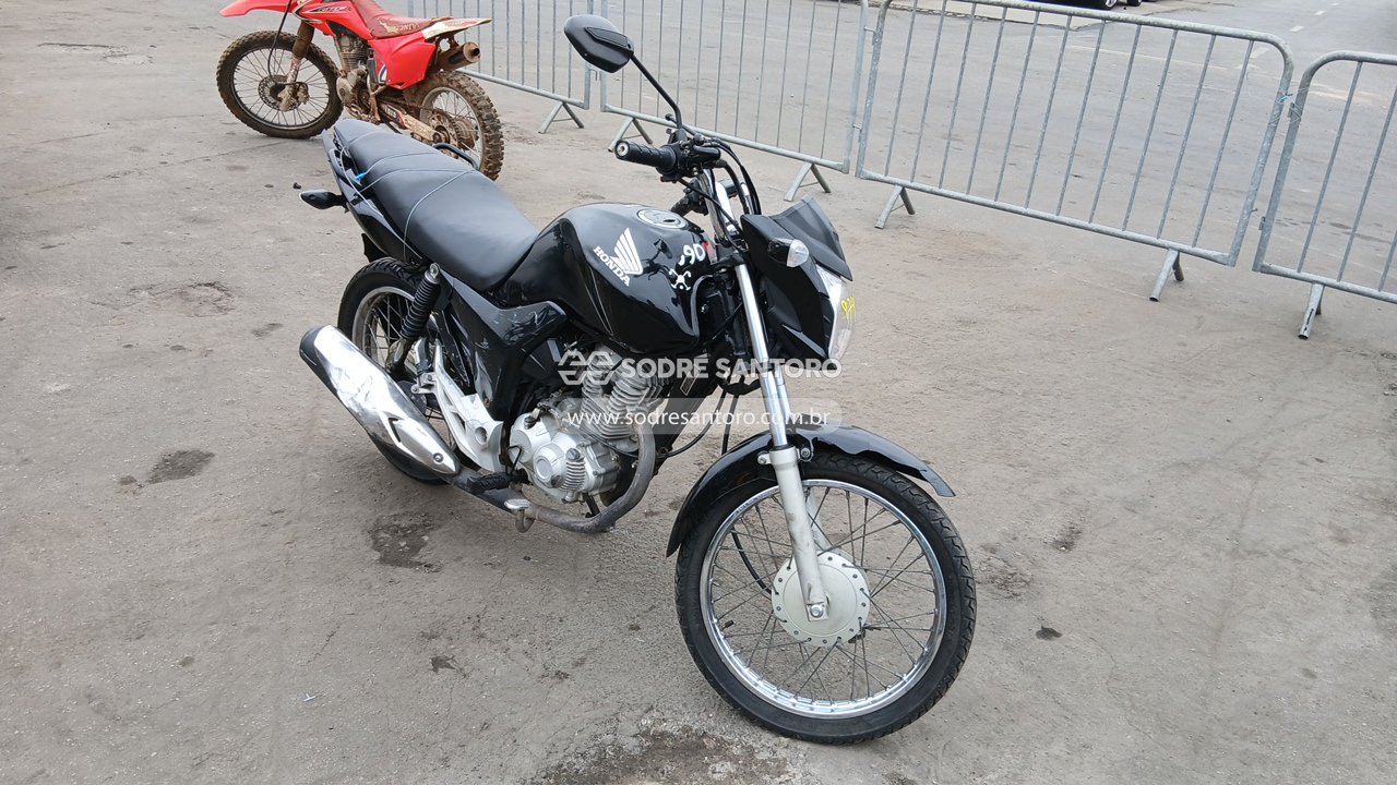 Honda Cg 160 Start 2021 em leilão