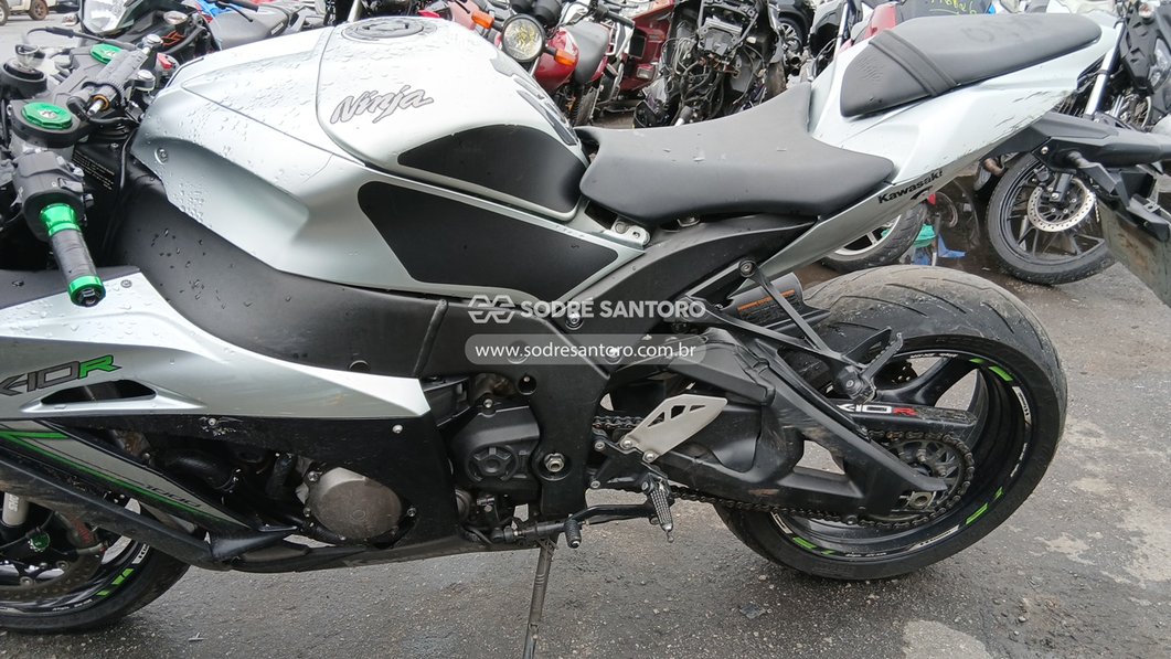 Leilão KAWASAKI NINJA ZX10R ABS 18/18 - Leilão de veiculos - Sodré