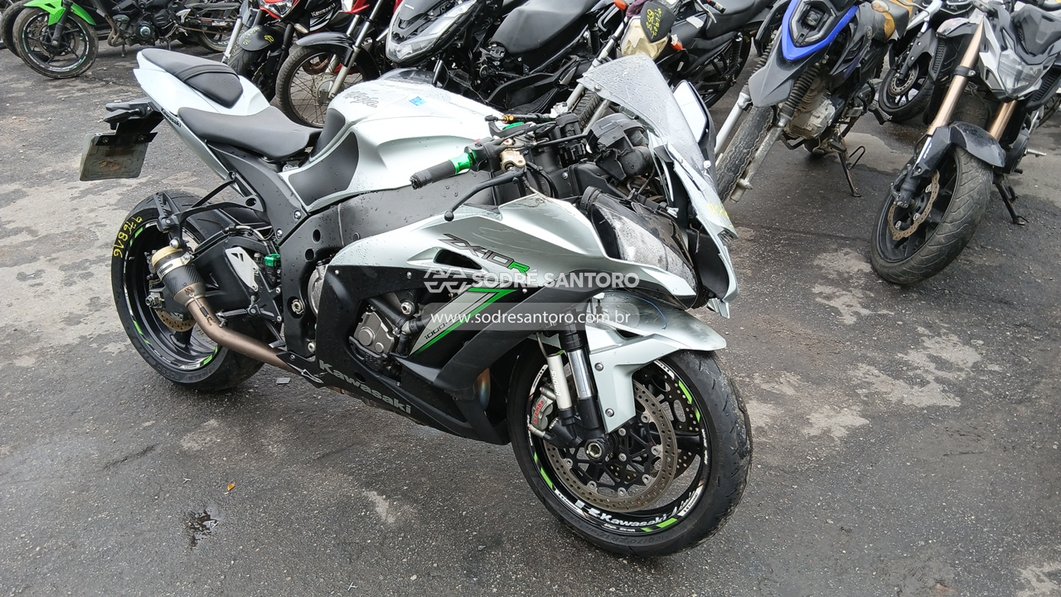 Leilão KAWASAKI NINJA ZX10R ABS 18/18 - Leilão de veiculos - Sodré