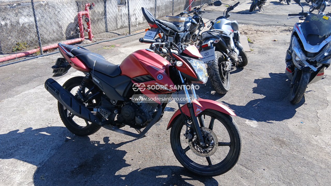 Yamaha Ys 150 Fazer Sed 2022 em leilão