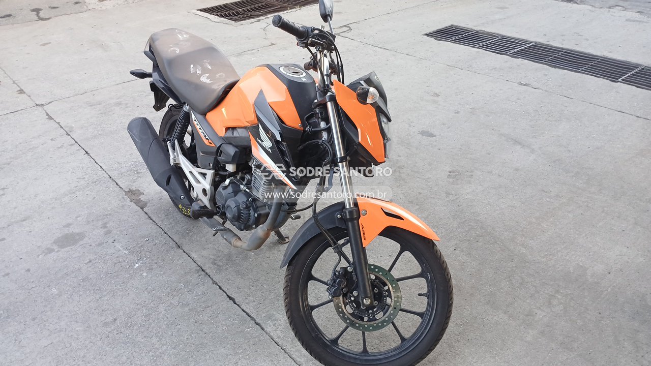 Honda Cg 160 Titan 2025 em leilão