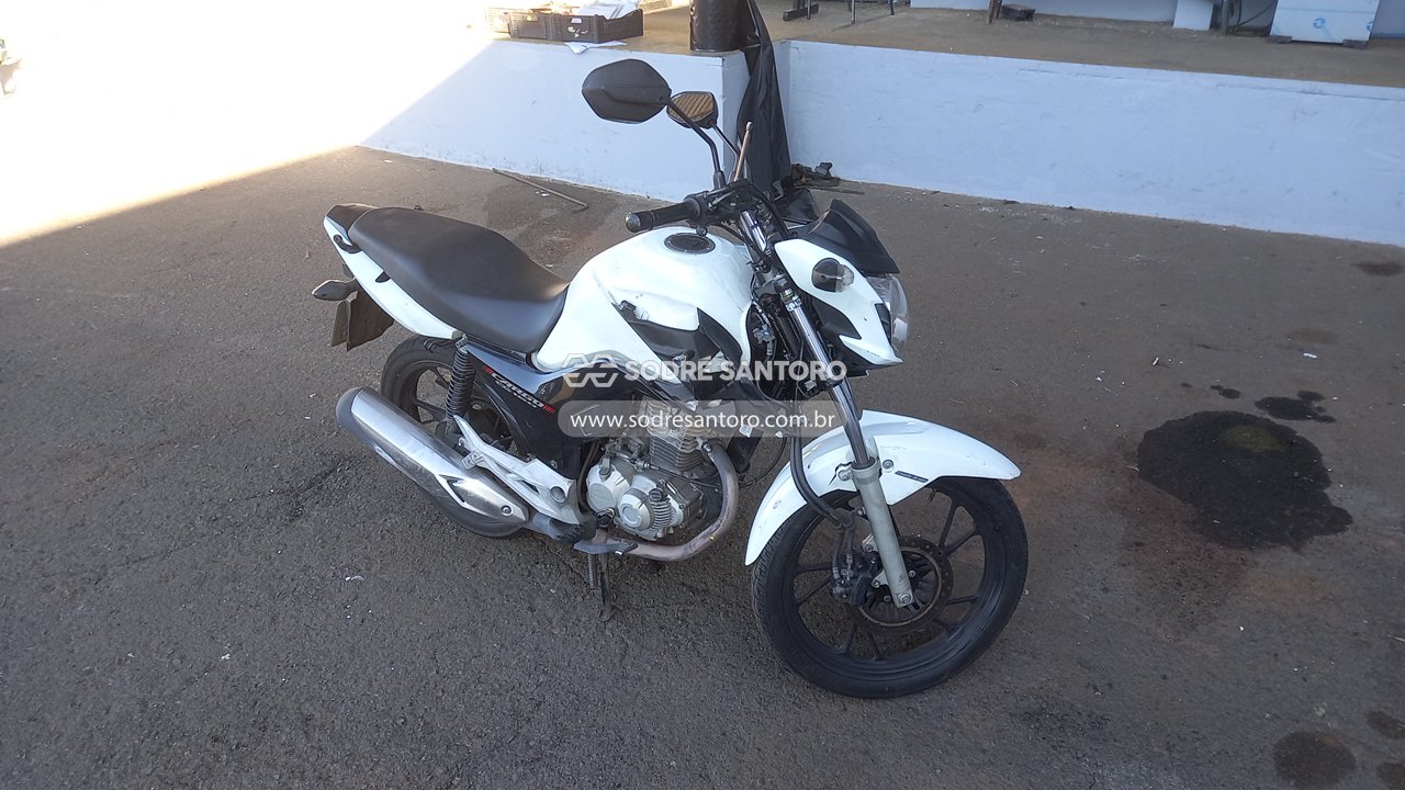 Honda Cg 160 Cargo 2022 em leilão