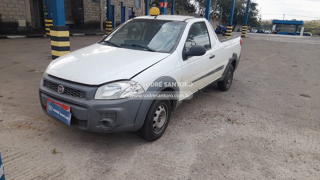 Fiat Strada Wk Cc E 2020 em leilão