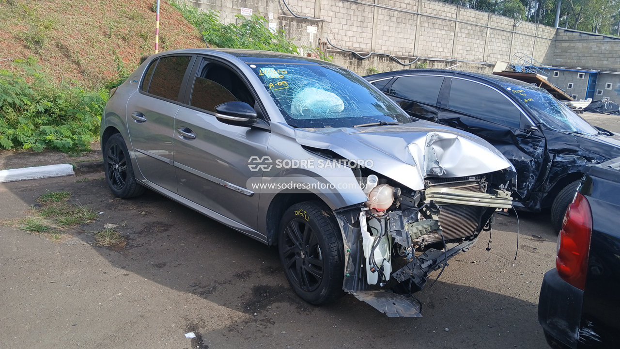 Peugeot 208 Style Mt 2024 em leilão