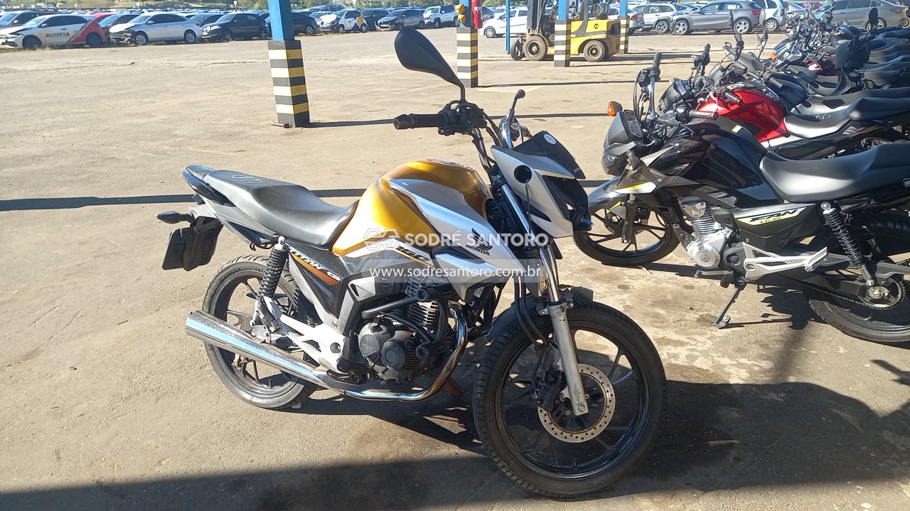 Honda Cg 160 Titan 2022 em leilão