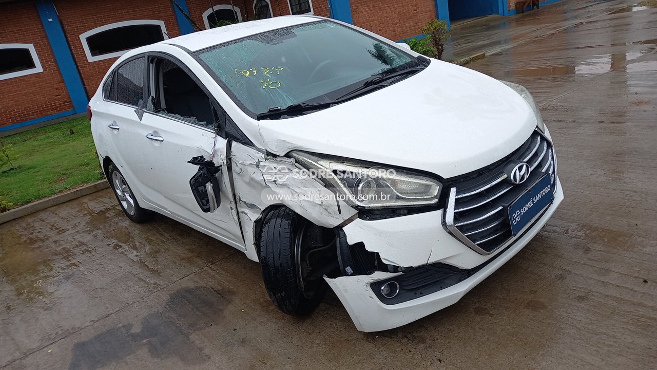 Hyundai Hb20s 1.6a Prem 2017 em leilão