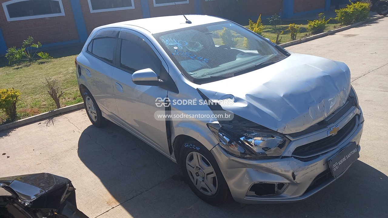 Chevrolet Onix 1.0mt Lt 2018 em leilão