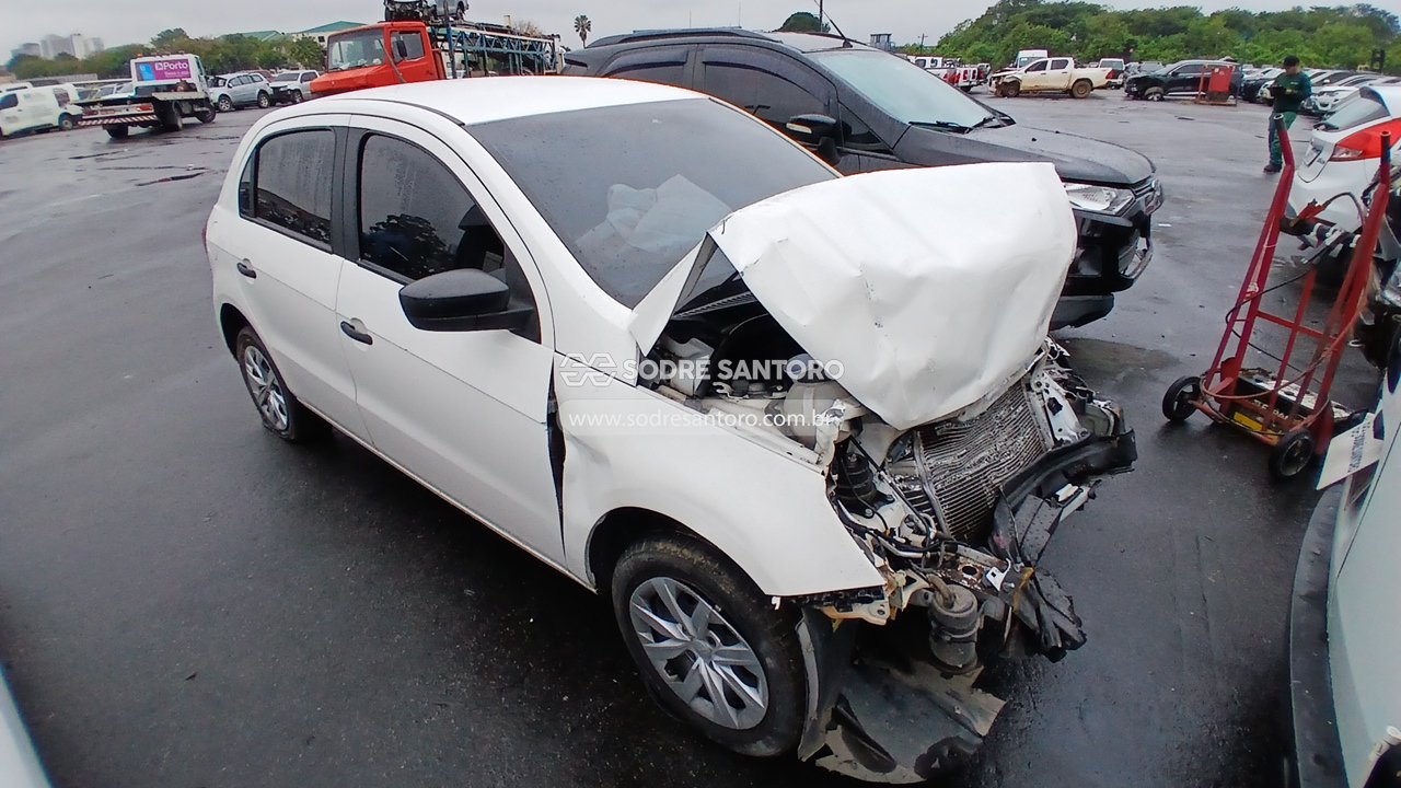 Volkswagen Gol 1.0l Mc4 2019 em leilão