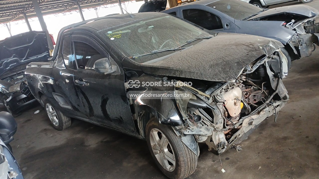Chevrolet Montana Ls 2014 em leilão