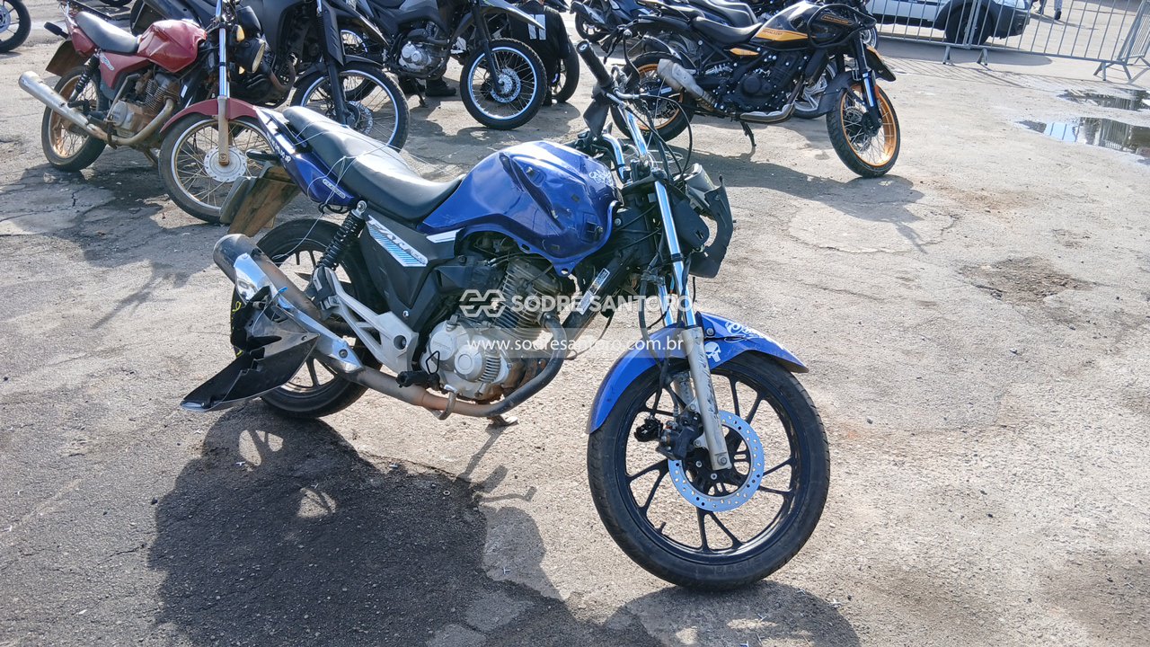 Honda Cg 160 Fan 2022 em leilão