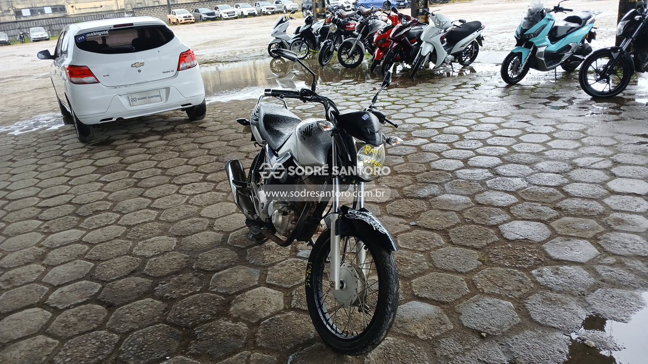 Honda Cg 160 Start 2024 em leilão