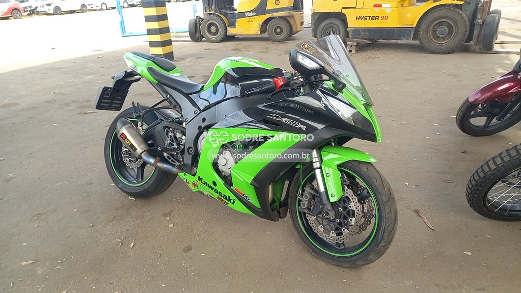 Leilão KAWASAKI NINJA ZX-10 RABS 12/12 - Leilão de veiculos