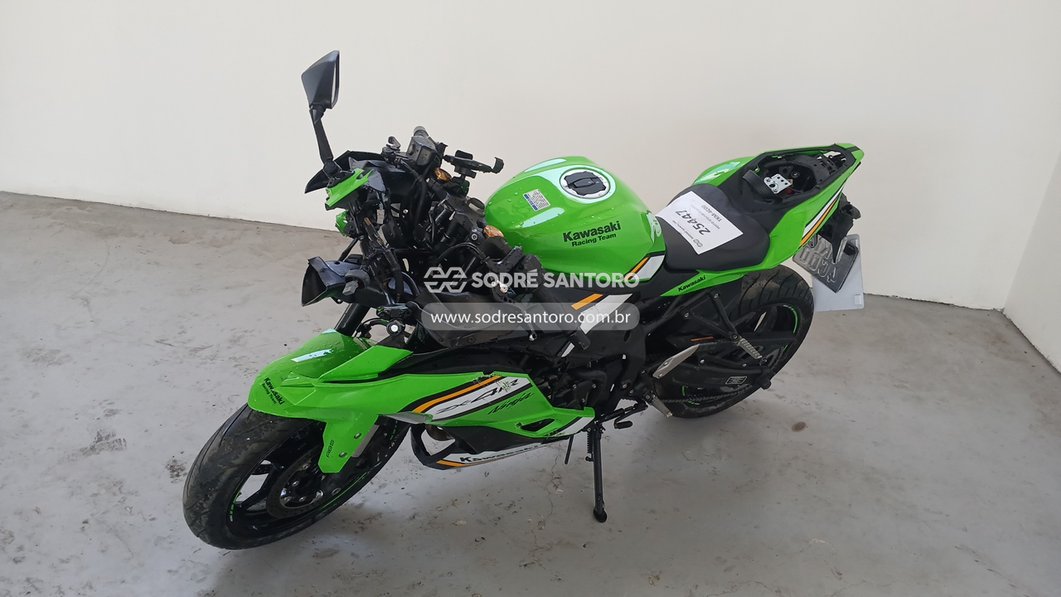 Leilão KAWASAKI NINJA ZX-4R 24/25 - Leilão de veiculos - Sodré Santoro