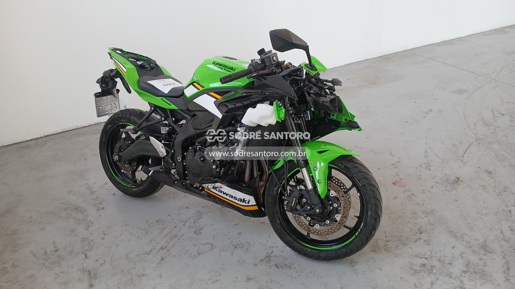 Leilão KAWASAKI NINJA ZX-4R 24/25 - Leilão de veiculos - Sodré Santoro